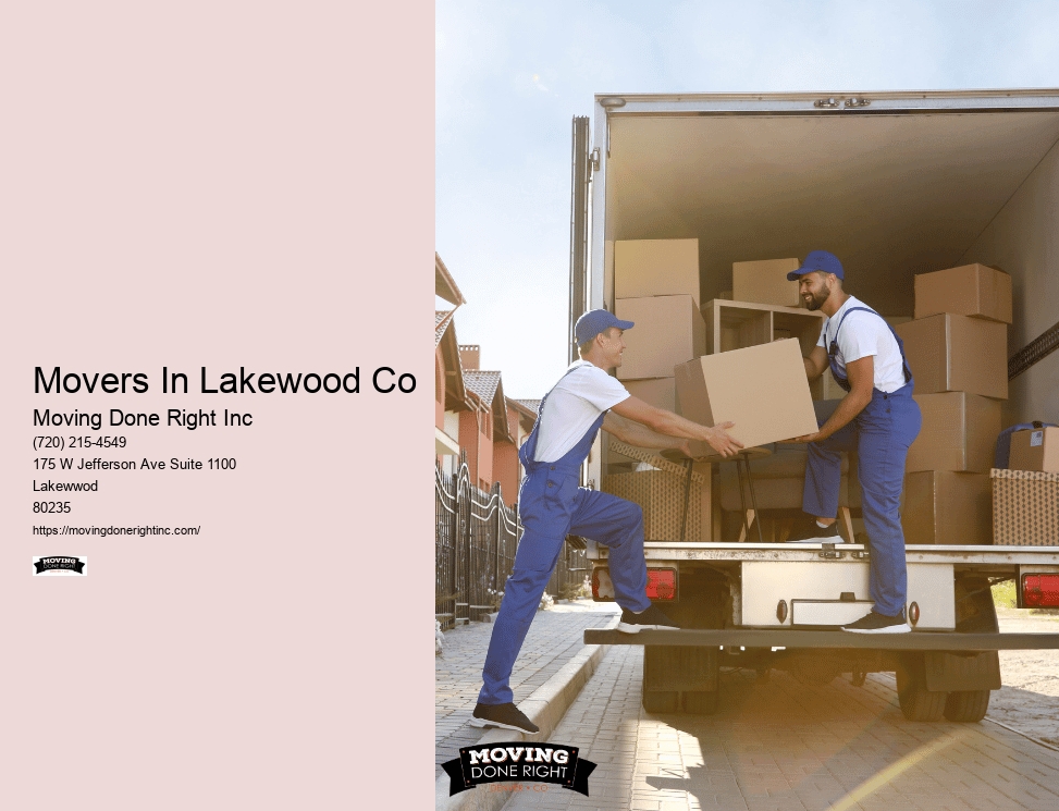 Movers In Lakewood Co